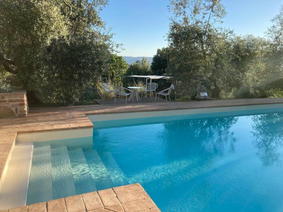 Vesper - Casale Con Piscina - Ad Galli Cantum Città della Pieve Eksteriør bilde