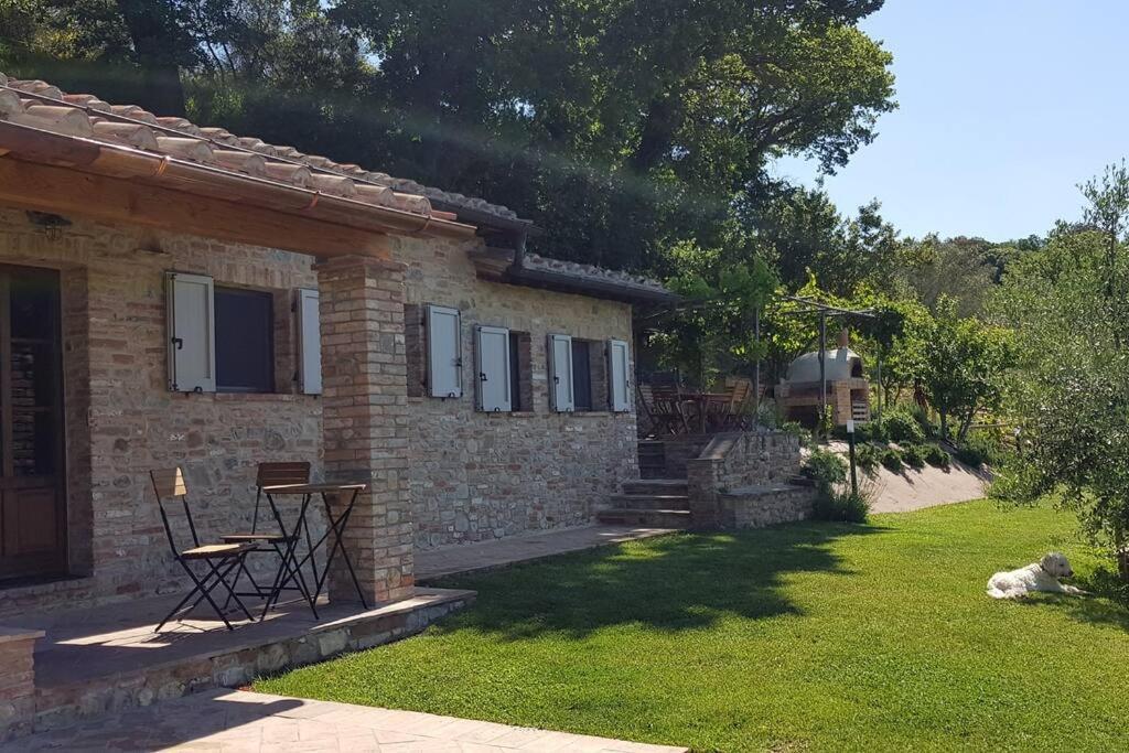Vesper - Casale Con Piscina - Ad Galli Cantum Città della Pieve Eksteriør bilde