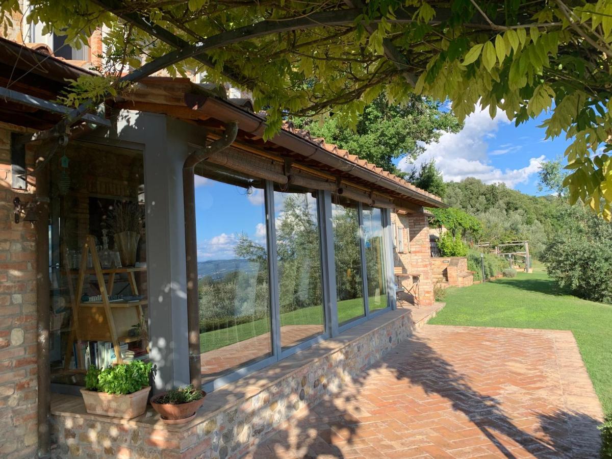 Vesper - Casale Con Piscina - Ad Galli Cantum Città della Pieve Eksteriør bilde